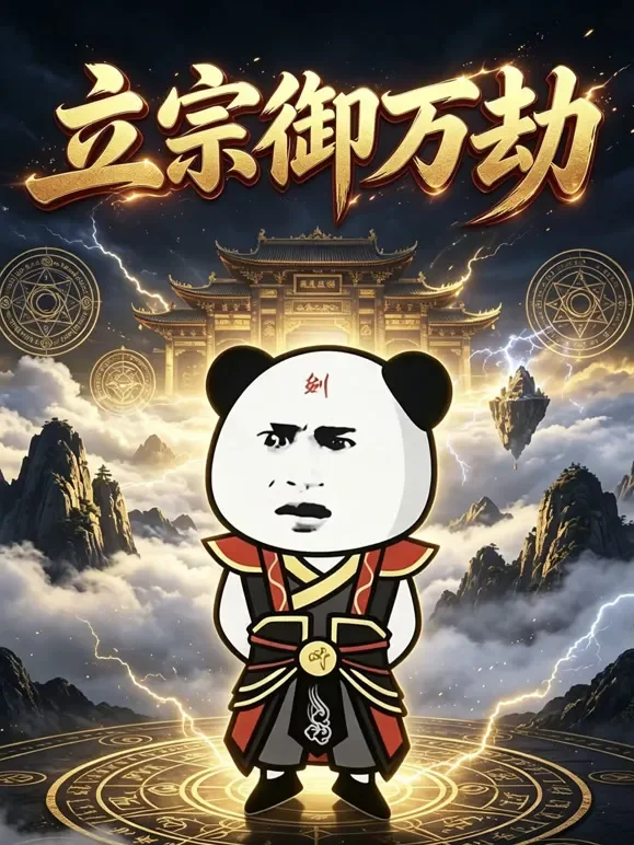 立宗御万劫动漫海报