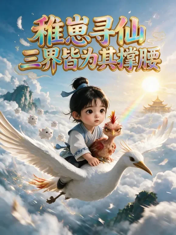稚崽寻仙，三界皆为其撑腰动漫海报
