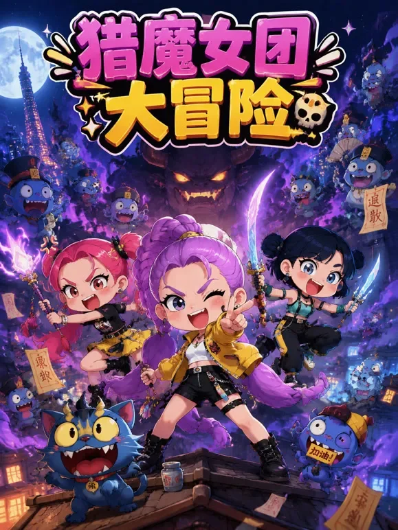 猎魔女团大冒险 第1季动漫海报
