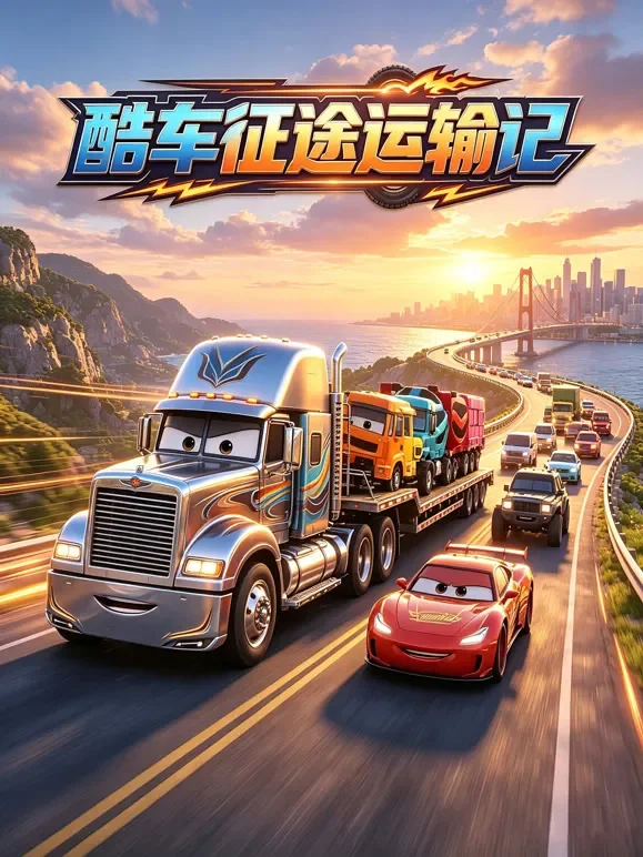 酷车征途运输记动漫海报