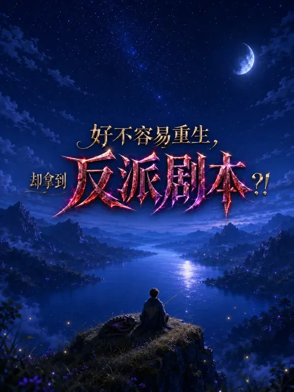 好不容易重生，却拿到反派剧本？！动漫海报