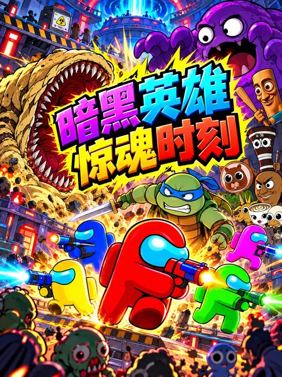 暗黑英雄惊魂时刻动漫海报