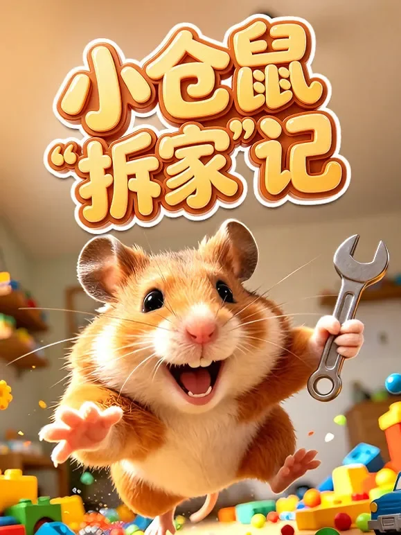 小仓鼠拆家记动漫海报
