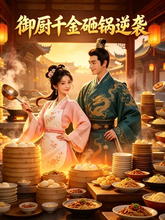 厨神千金穿越逆袭动漫海报