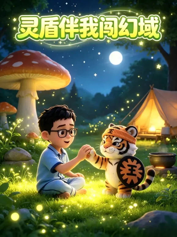 灵盾伴我闯幻域动漫海报