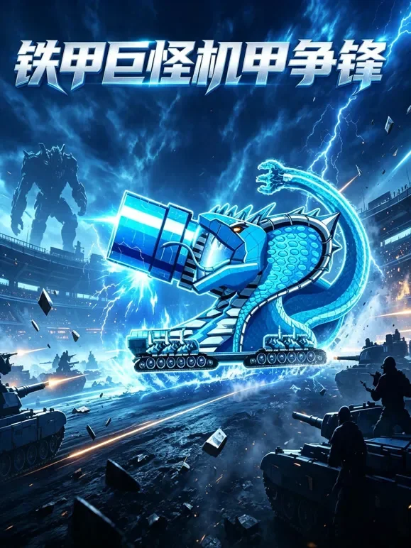 铁甲巨怪机甲争锋动漫海报