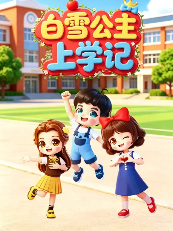白雪公主上学记动漫海报