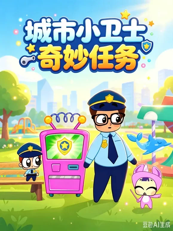 城市小卫士奇妙任务动漫海报