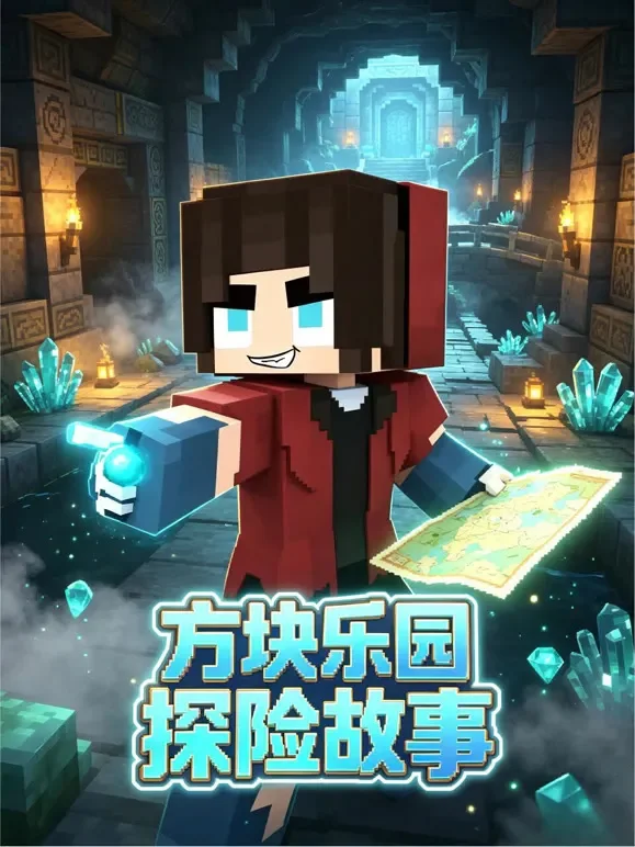方块乐园探险故事动漫海报