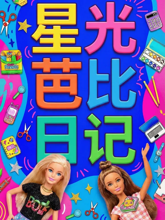 星光芭比日记动漫海报