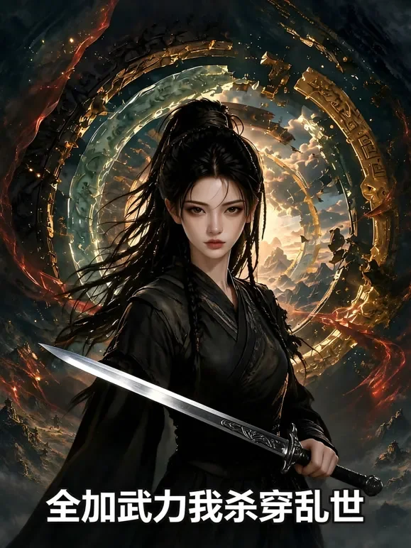 全加武力我杀穿乱世动漫海报