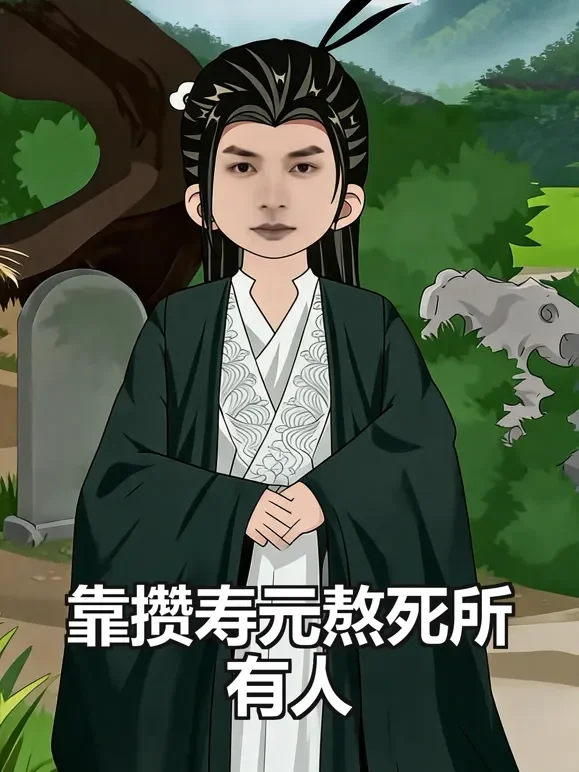 靠攒寿元熬死所有人动漫海报