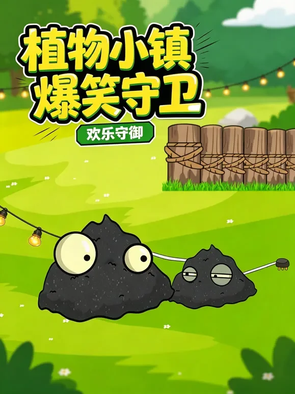 植物小镇爆笑守卫动漫海报