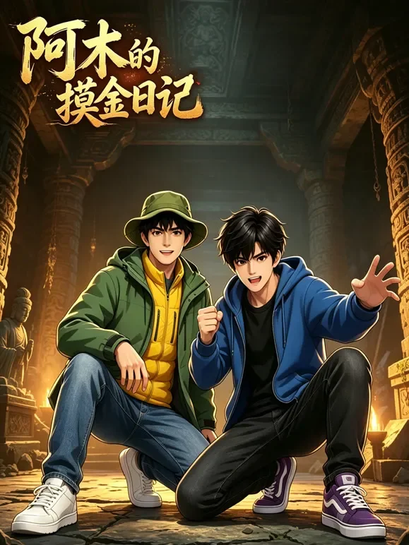 阿木的摸金日记动漫海报