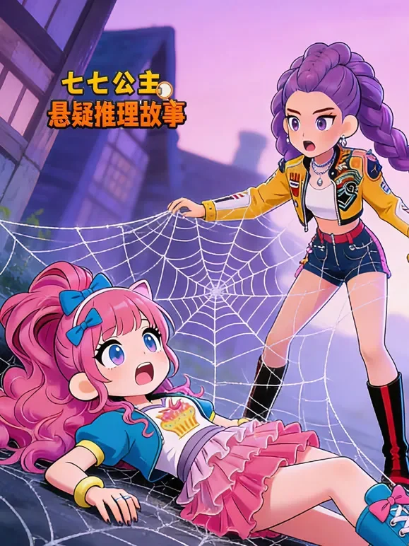 七七公主悬疑推理故事动漫海报