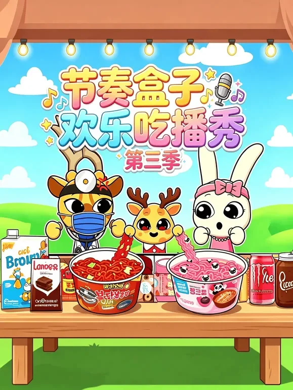 节奏盒子欢乐吃播秀第三季动漫海报