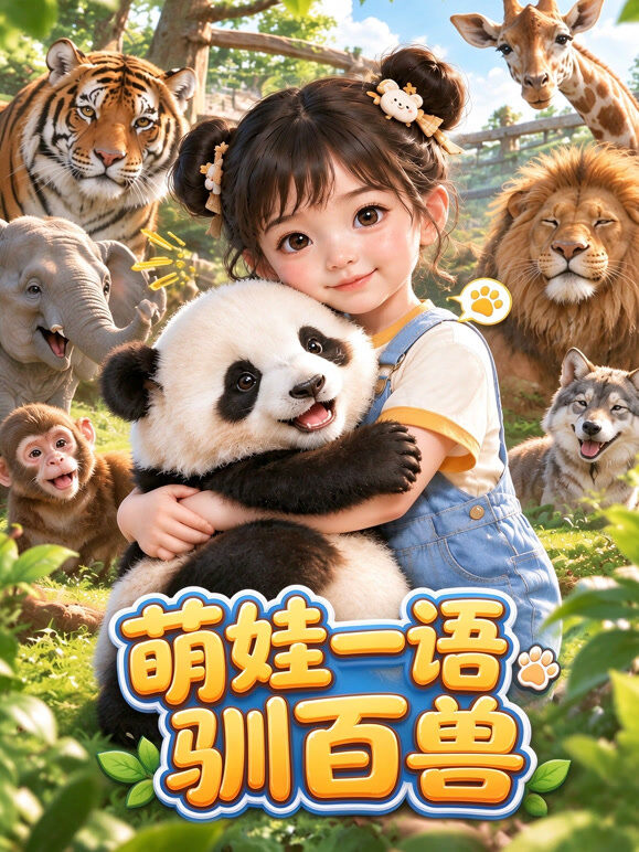萌娃一语驯百兽