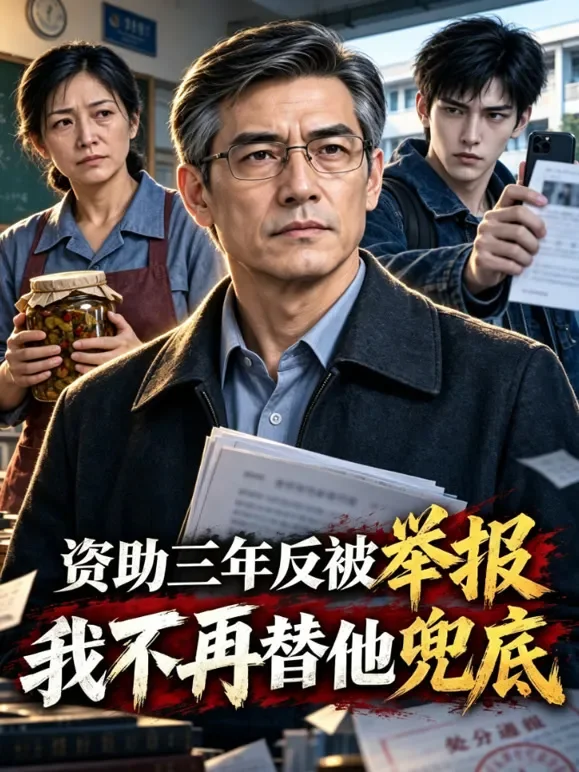 资助三年反被举报，我不再替他兜底动漫海报