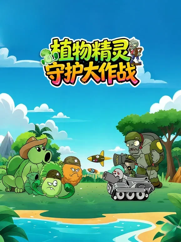 植物精灵守护大作战动漫海报