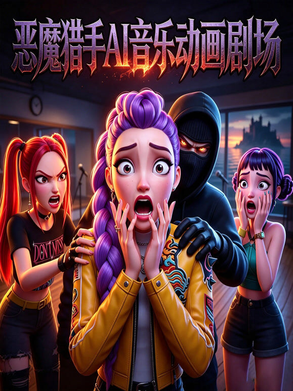 恶魔猎手 AI 音乐动画剧场