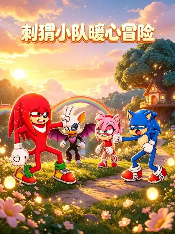 刺猬小队暖心冒险动漫海报