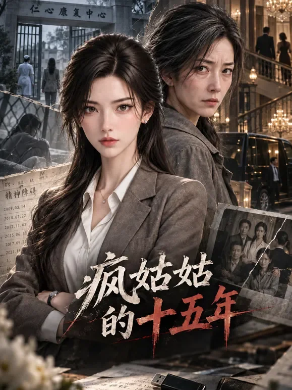 疯姑姑的十五年动漫海报