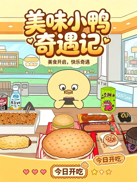 美味小鸭奇遇记动漫海报