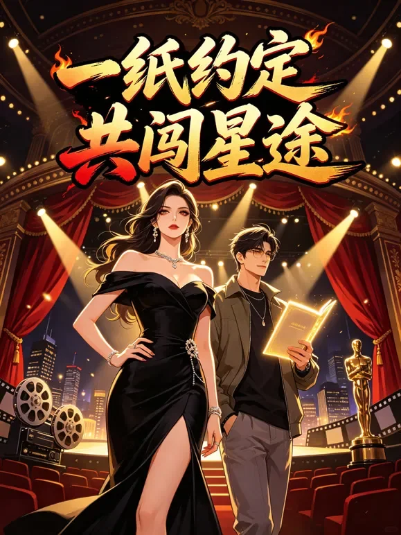 一纸约定共闯星途动漫海报