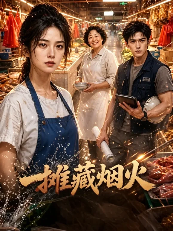 一摊藏烟火动漫海报
