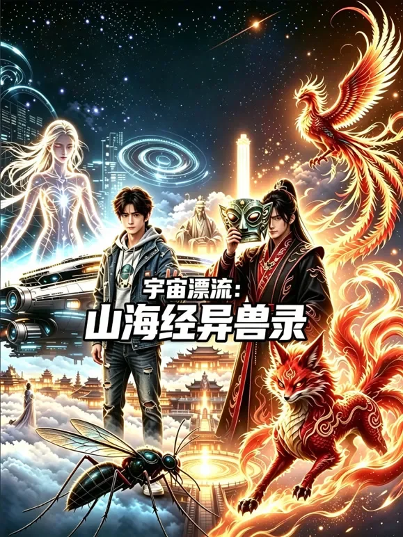 宇宙漂流：山海经异兽录动漫海报
