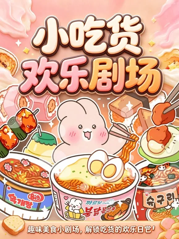 小吃货欢乐剧场动漫海报