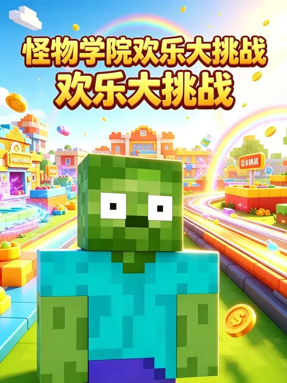 怪物学院欢乐大挑战动漫海报