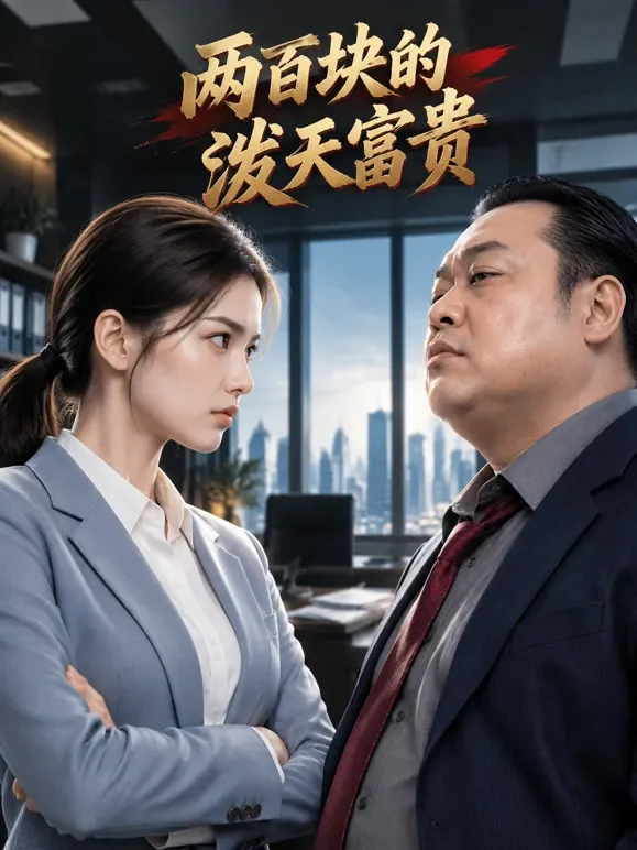 两百块的泼天富贵动漫海报