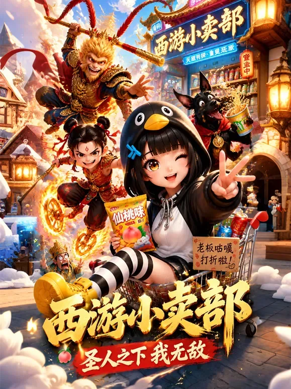 西游小卖部圣人之下我无敌动漫海报