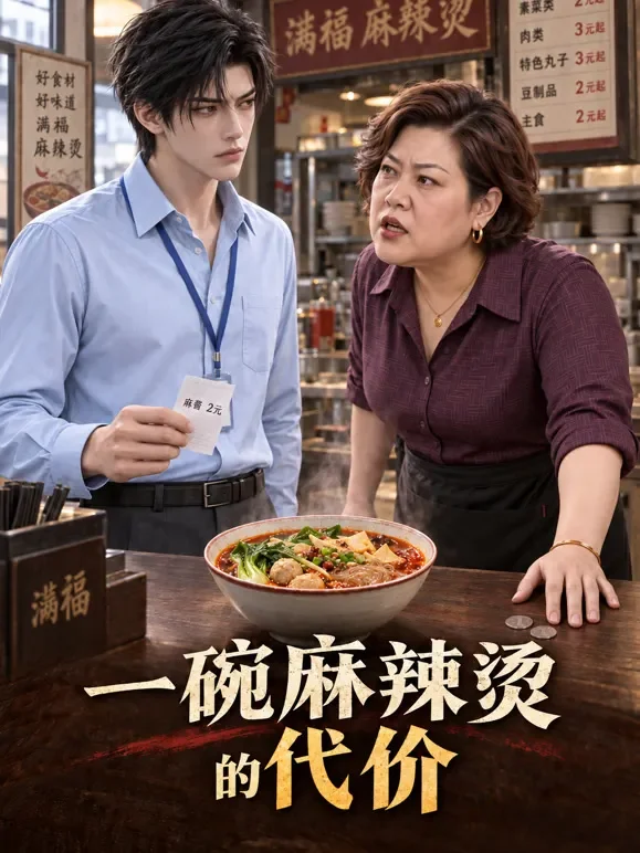 一碗麻辣烫的代价动漫海报