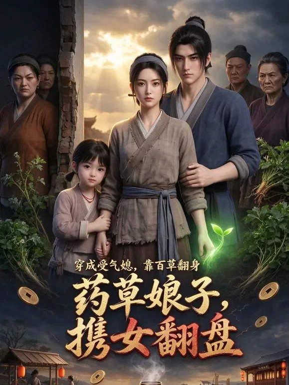 药草娘子，携女翻盘动漫海报