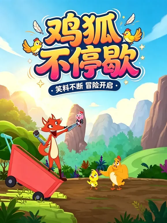 鸡狐不停歇动漫海报