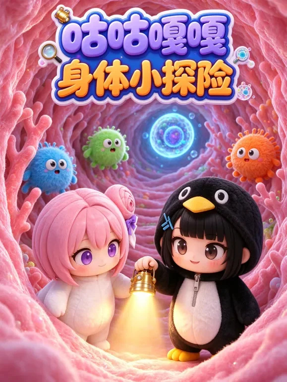 咕咕嘎嘎身体小探险动漫海报