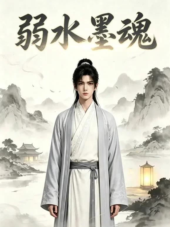 弱水墨魂动漫海报