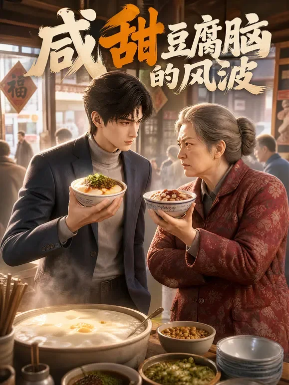 咸甜豆腐脑的风波动漫海报