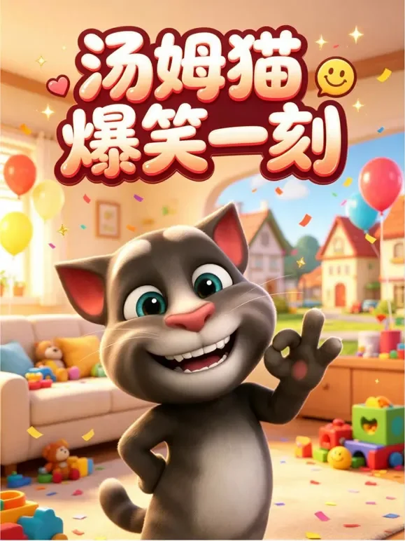 汤姆猫爆笑一刻动漫海报