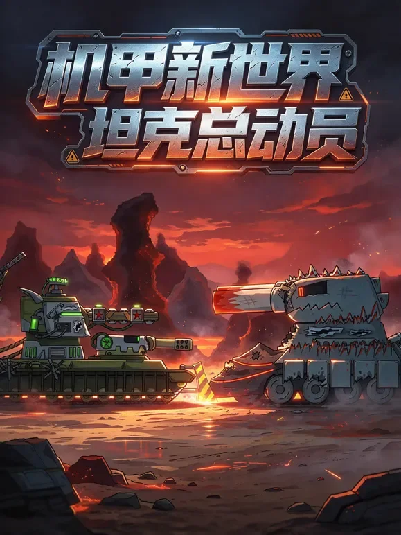 机甲新世界：坦克总动员动漫海报