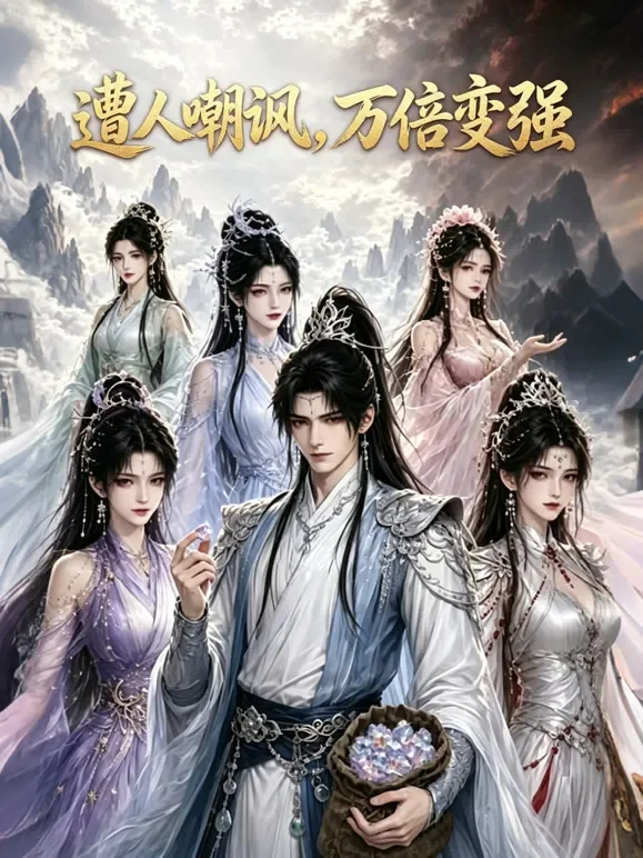 遭人嘲讽，万倍变强动漫海报