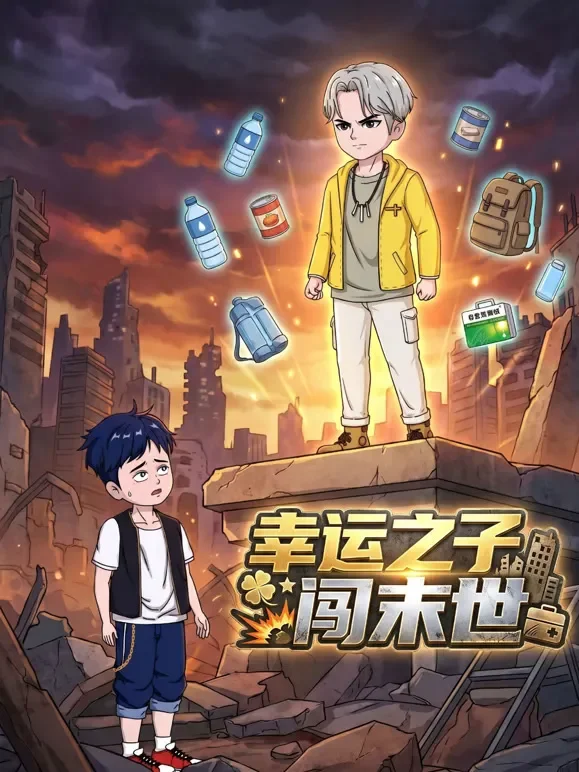 幸运之子闯末世动漫海报