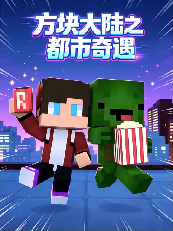 方块大陆之都市奇遇