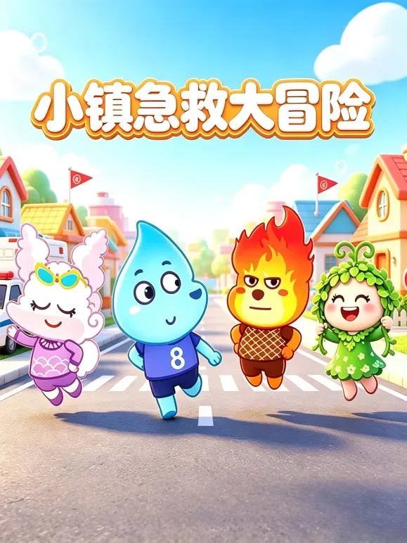 小镇急救大冒险动漫海报