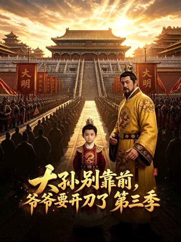 大孙别靠前，爷爷要开刀了 第三季动漫海报