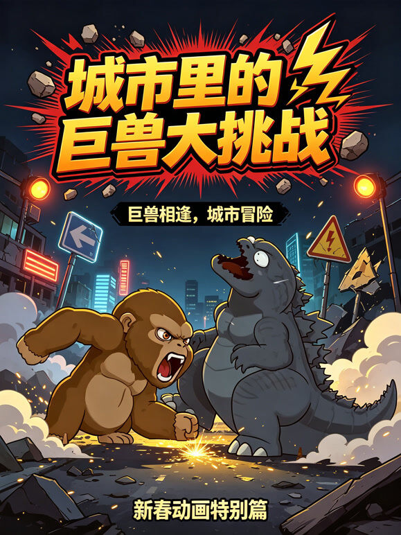 城市里的巨兽大挑战