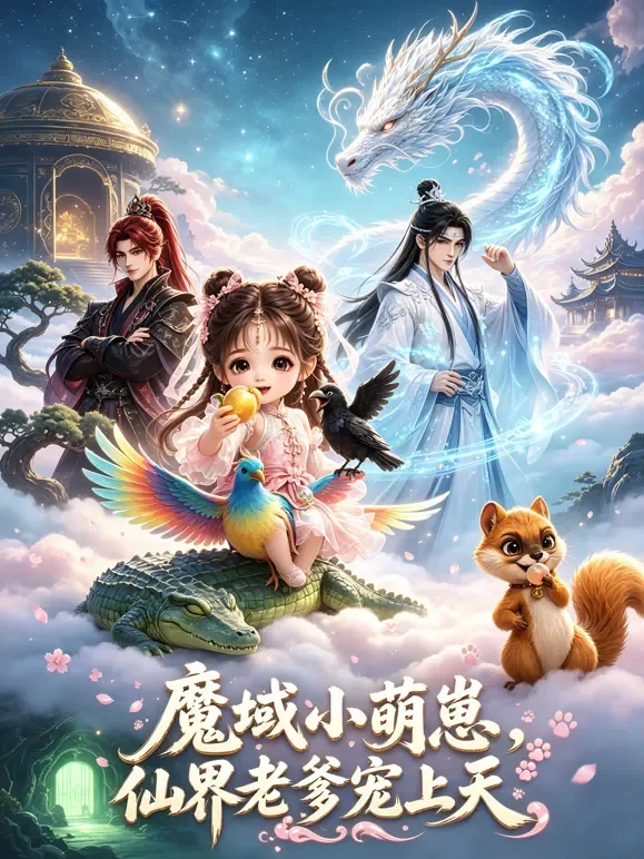 魔域萌崽，仙界老爹宠上天动漫海报