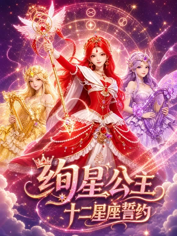 绚星公主十二星座誓约动漫海报
